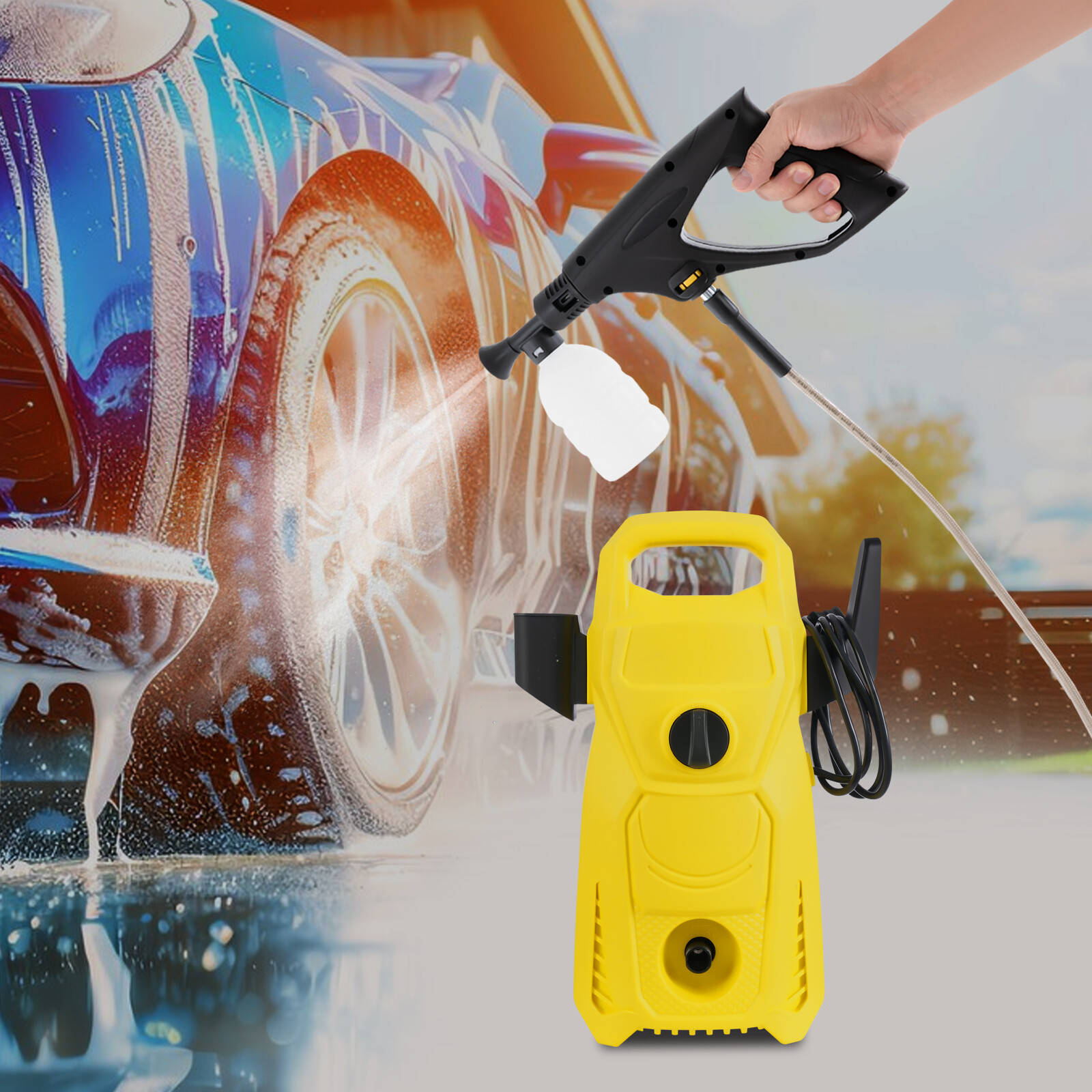 3000W High-Power Electric Pressure Washer 2175 PSI 79 GPH