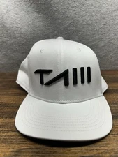 Sub 70 TAIII Seventy Golf Hat Snap Back White Trucker Cap Embroidered