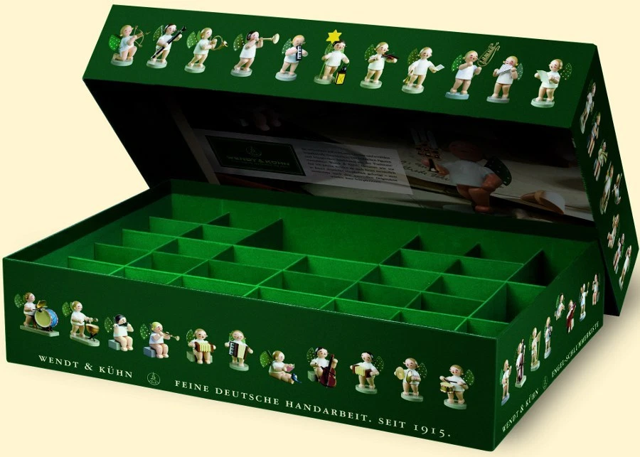 Wendt & Kühn Schlummerkiste Engelbett für Engel 650/SK3 Erzgebirge Grünhainichen