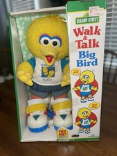 Vintage 1997 Sesame Street Walk And Talk Big Bird New In Box