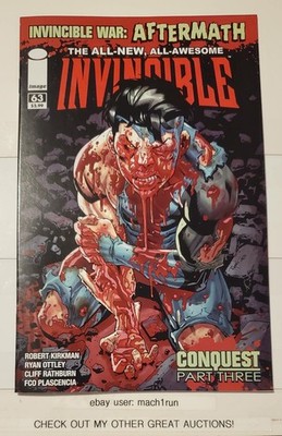 INVINCIBLE #63 NM IMAGE 3rd CONQUEST ROBERT KIRKMAN *LOW PRINT RUN (15,220)