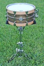 2022 Signed DUNNETT Model 2N 6.5X14 Antique HEAVY PATINA Brass Snare Drum! RL130