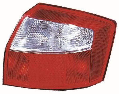 ABAKUS Rear Tail Light 441-1964L-UE For Audi (2001-2004), Left, Red