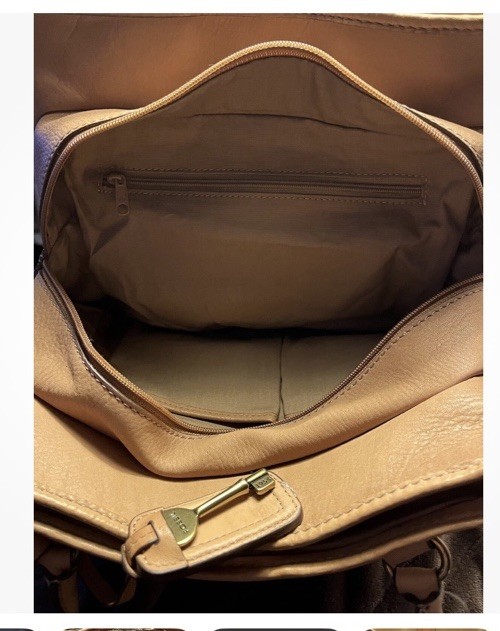 Fossil Multi Color Patchwork(All Sides) Leather B… - image 8