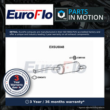 Exhaust Back / Rear Box fits SUBARU FORESTER SG 2.0 05 to 08 EJ204 EuroFlo New