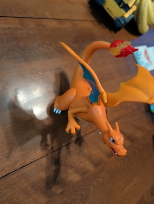 Pokemon 2022 Flame & Flight Charizard Deluxe 8'' Figure Lights Motion Sound Works