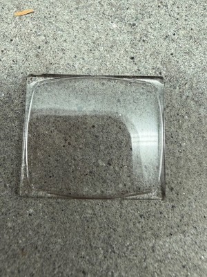 #1977 ZENITH CAL. 2310 ACRYLGLAS CRYSTAL ACRYLIC SQUARE TV 27,4 x 24,1mm