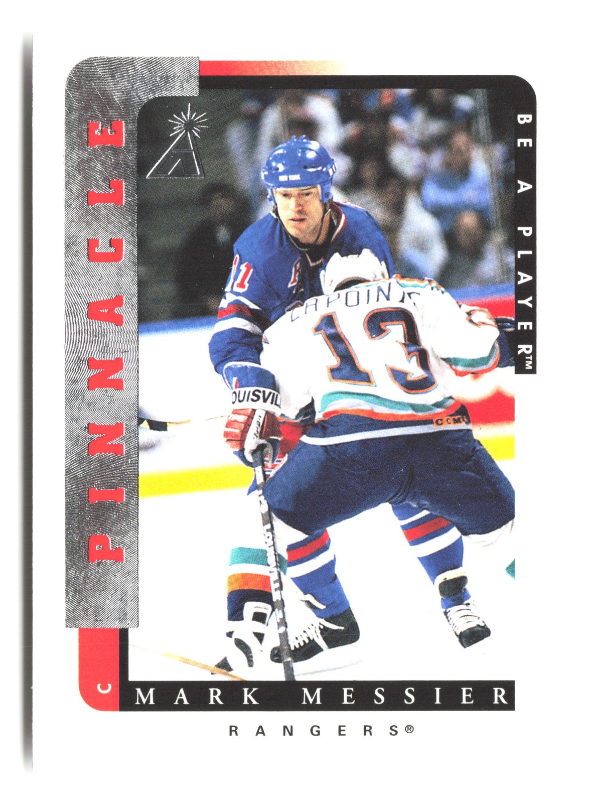 1996-97 Pinnacle Be a Player #111 Mark Messier