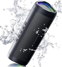 Bluetooth Speaker   HD Sound, IPX5 Waterproof, 20H Playtime, TWS Pairing