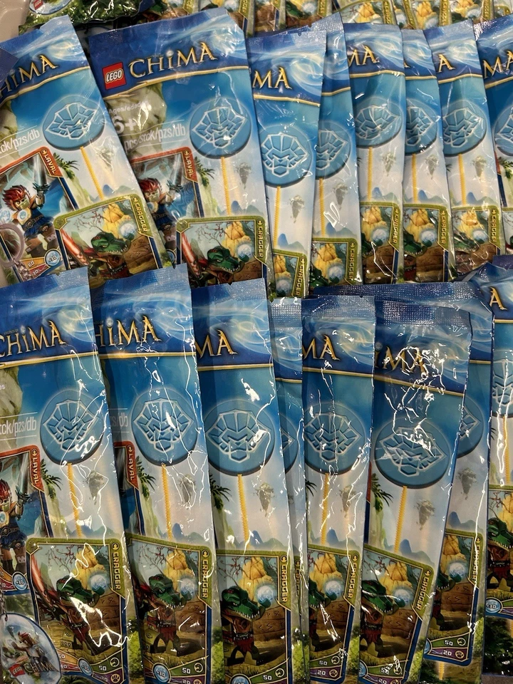 Lot of 46 Lego Legends Of Chima (6031640): Promotional Pack Cards Keychain - Image 4 of 4