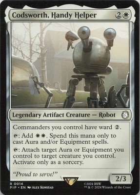 Codsworth Handy Helper R Universes Beyond: Fallout 14 NM MTG