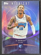 Ja Morant 2025-26 Topps Midnight Dusk Base /75 #43