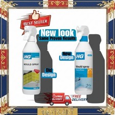 HG Mould Spray 500ml Effective Spray & Mildew Cleaner Removes Mouldy Stains UK 13.78 per litre