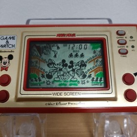 Nintendo Game & Watch Mickey Mouse MC-25 Wide Screen 1981  [Polarizer Replaced]