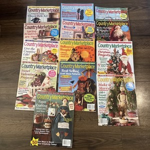 COUNTRY MARKETPLACE MAGAZINE  LOT OF 13 2003-2006