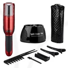 Split Ender PRO Hair Trimmer For Split Ends (Red) & FREE Charging Station USED