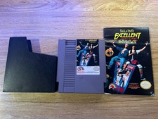 Bill & Ted's Excellent Video Game Adventure W/ Manual (Nintendo NES, 1991)