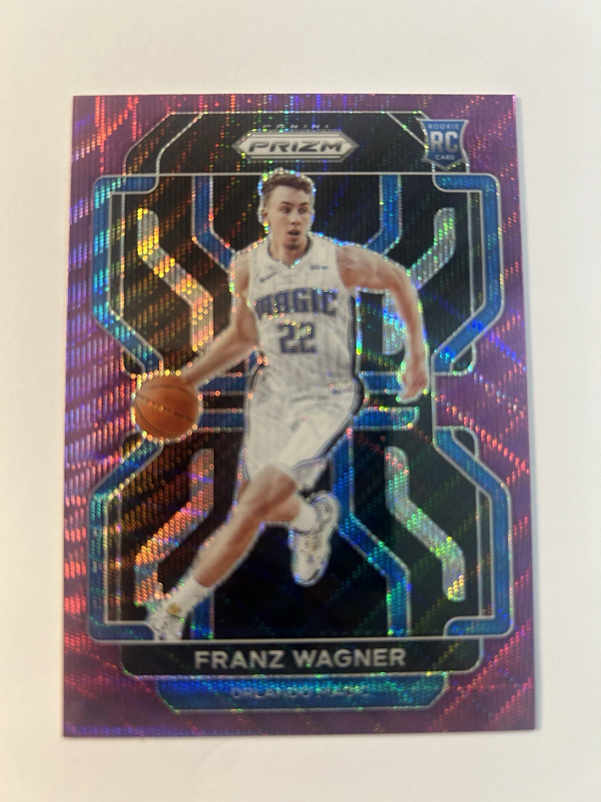 2021-22 Panini Prizm Franz Wagner Purple Wave #310 Rookie RC Magic 🟣🌊