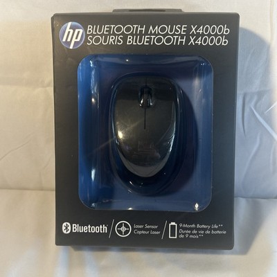 New Factory Sealed HP X4000b Wireless Bluetooth Mouse - Black