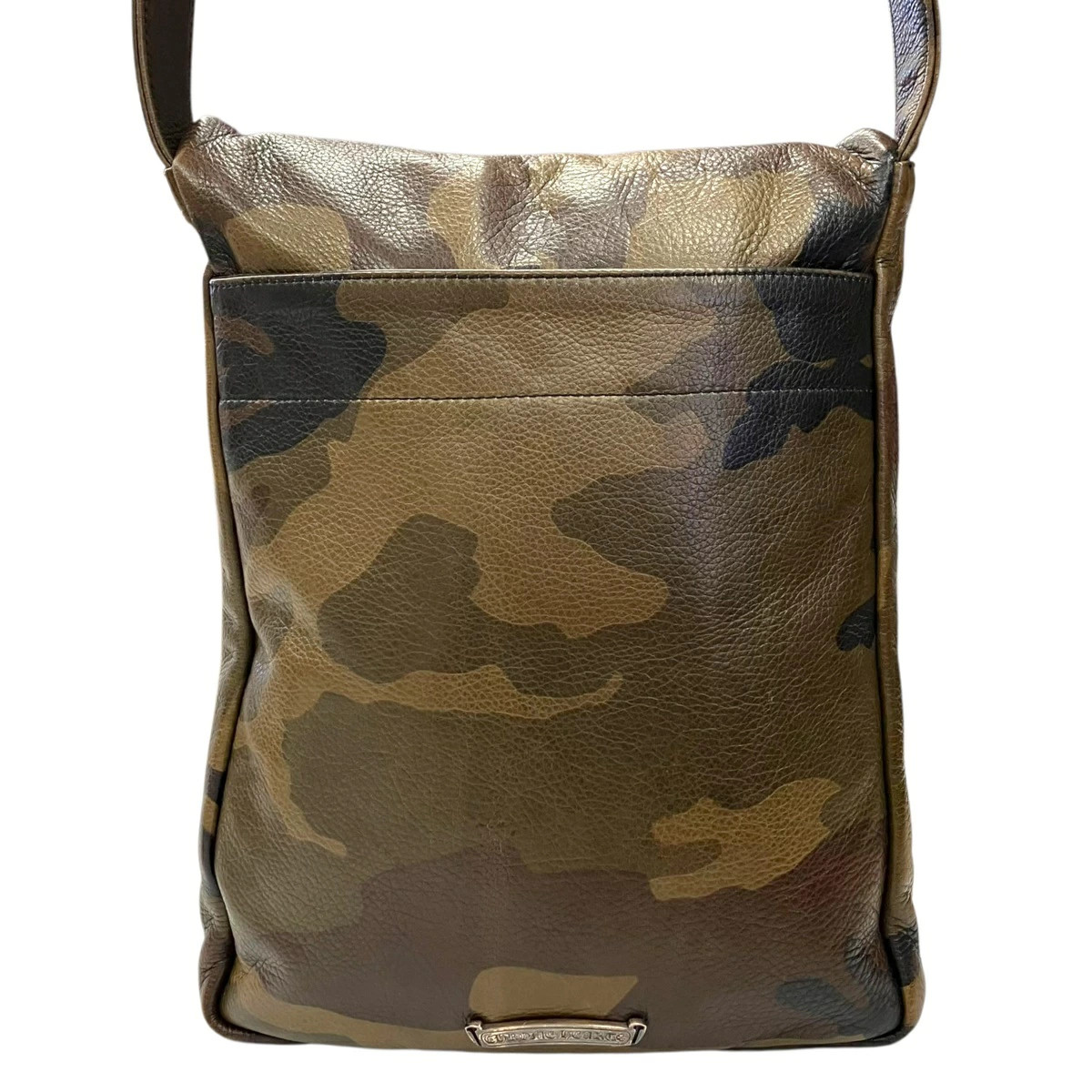 Chrome Hearts ZIP TOP Cross Patch Shoulder Bag Camouflage Leather thumbnail 2