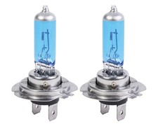 2x Pack H7 12V 55W Blue Ray Light Xenon Look Effekt Blau Halogen-Birnen Lampen