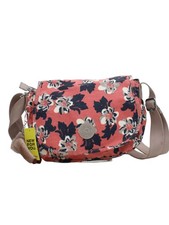 Borsa donna Kipling rossa floreale 100% poliestere tracolla