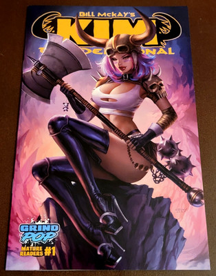 SUN KHAMUNAKI COVER KIM THE DELUSIONAL BY BILL MCKAY #1 NM FAST SAFE SHIPPING