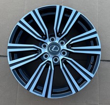LEXUS 2022-2025 LX600 FACTORY OEM WHEEL 22" RIM 74402 BLACK  MACHINED