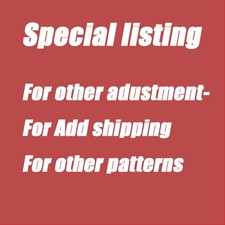 Special listing -Extra Fee For Freight adjustments / Customize Fee / other fees