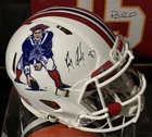 Rob Gronkowski Signed Authentic New England Patriots Speed Helmet-RADTKE Sports