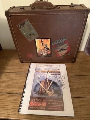 RAY BRADBURY Award Briefcase & Signed Program, Jules Verne Film Festival