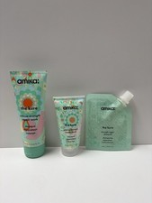 Amika The Kure Hair Care Bundle Repair Mask 3.3 oz Mask Shampoo Travel Size