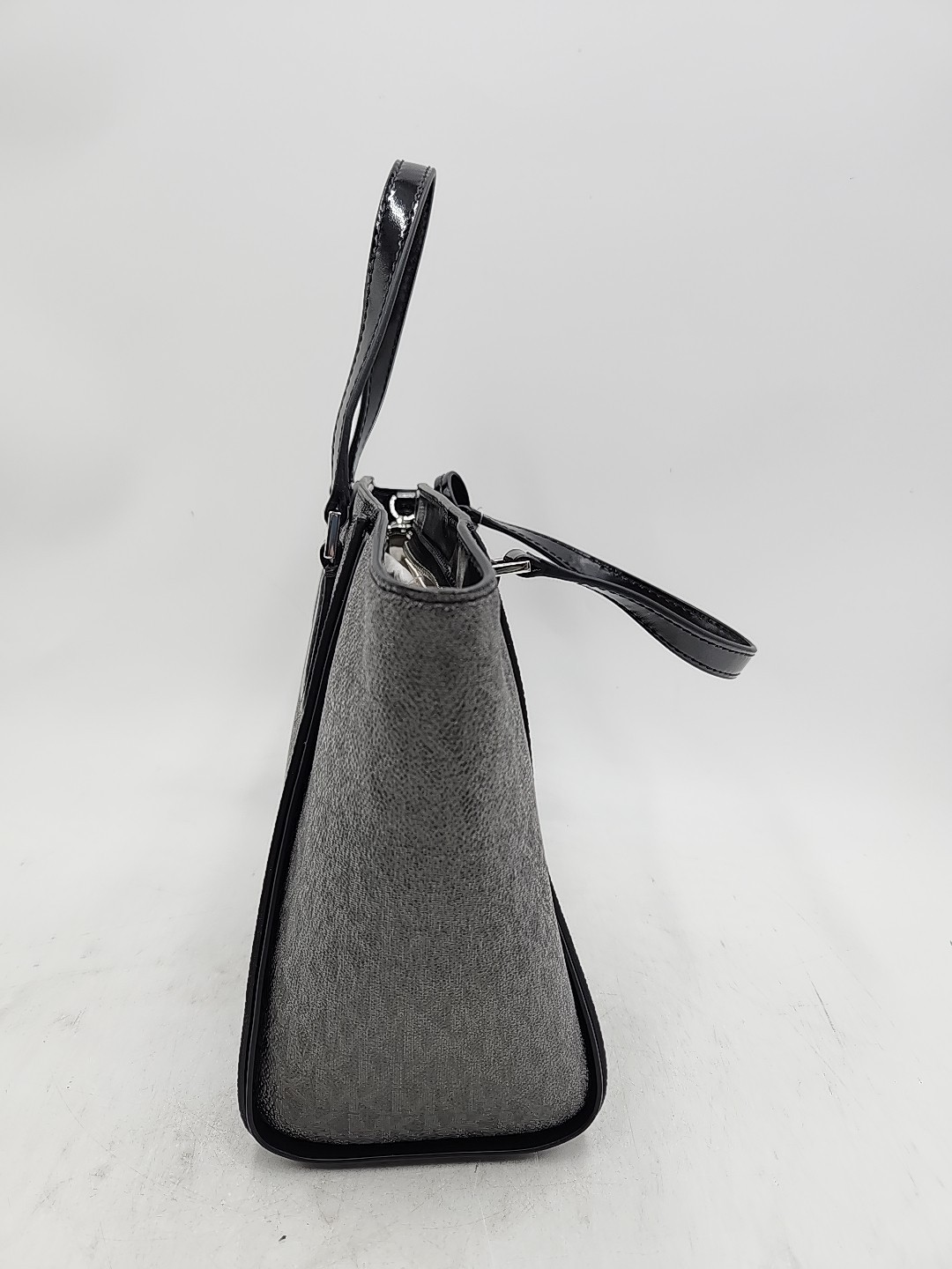 NEW Michael Kors Taryn Convertible Leather Crossbody Tote Bag - Black thumbnail 3