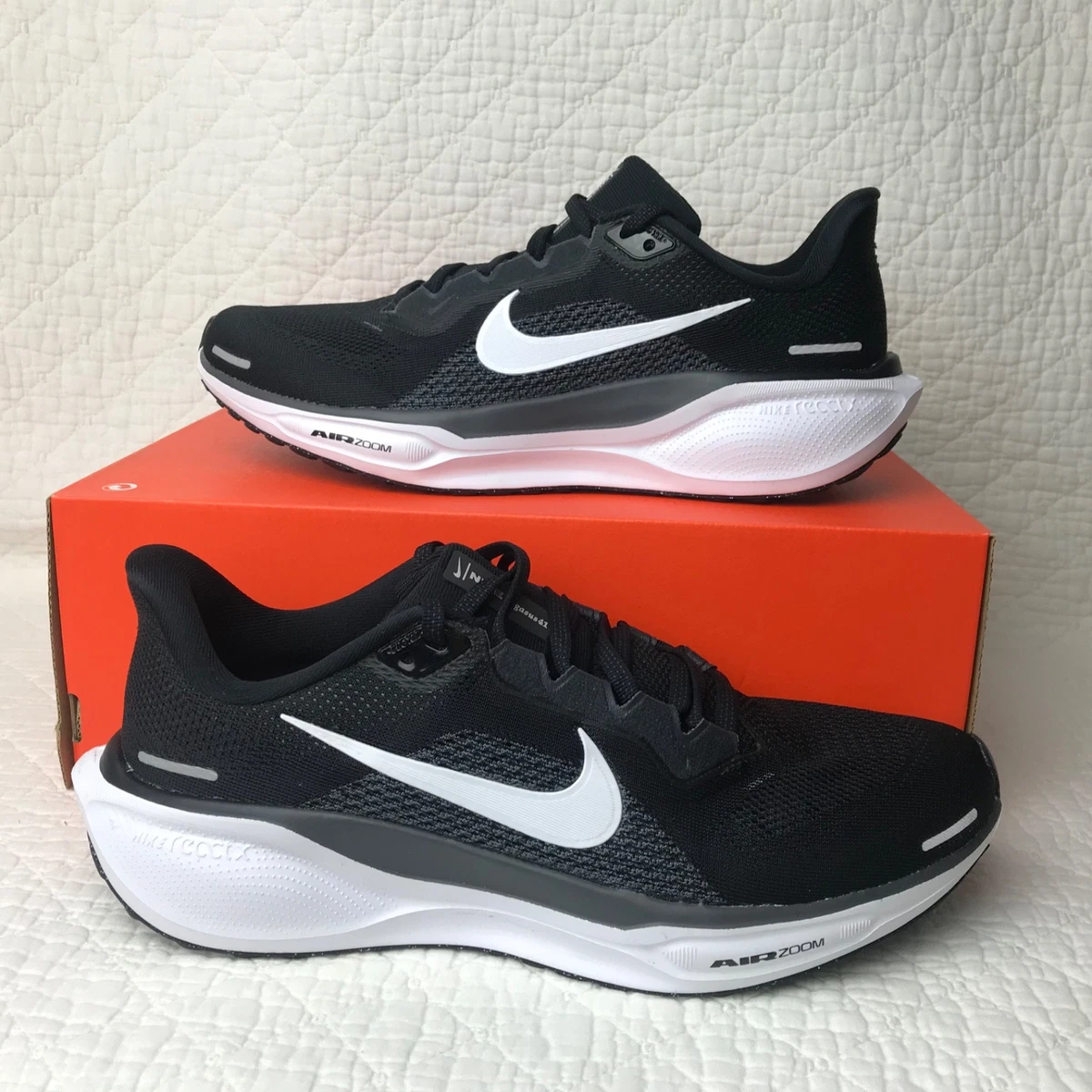 Nike Air Zoom Pegasus 41 Black White W for sale | eBay