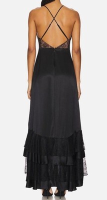 chiffon skirt maxi dress R & M Richards Women's Floral-Print Halter Gown - Rose
