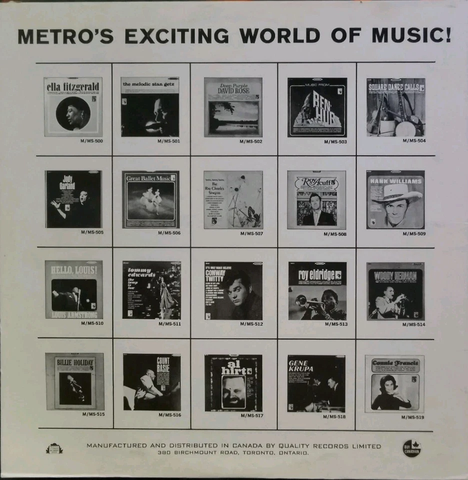 Vinyl LP Connie Francis - En Suivant Mon Coeur VG M-499 Canada Latin Pop - Image 2 of 4