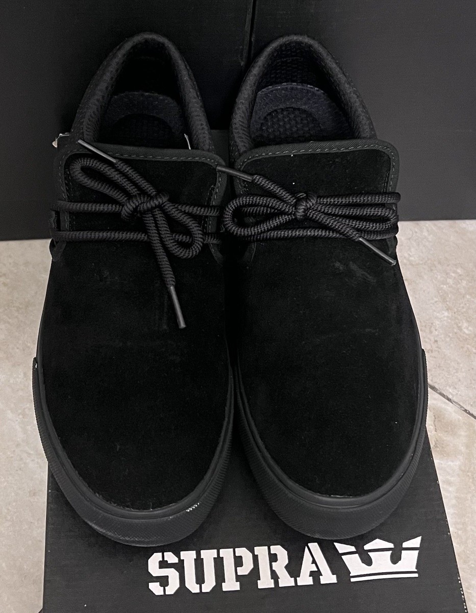 Supra Sneakers Cuba Black-Black- Size8 S92519