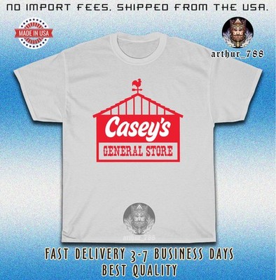New Casey's General Stores Logo Men's T-Shirt American Size S-5XL Tees