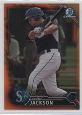 2016 Bowman Draft Chrome Top Prospects Orange Refractor 16/25 Drew Jackson i5q