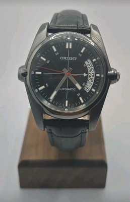 Orient Automatik Gunmetal Grau Edelstahl Herrenuhr Ref: PF0E-D0 CS