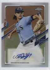 2021 Topps Chrome Update Target Chrome Auto Brent Honeywell Jr #CUSA-BH Auto wo3