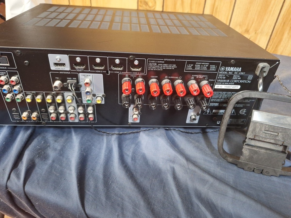 RX-V567 ヤマハアンプ　YAMAHA Yamaha RX V567 7.1 Channel 150 Watt Receiver for sale online