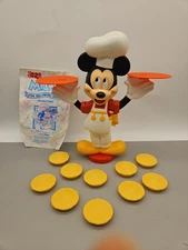 Vintage 1990 Mickey the Balancing Baker Game Milton Bradley No Box 