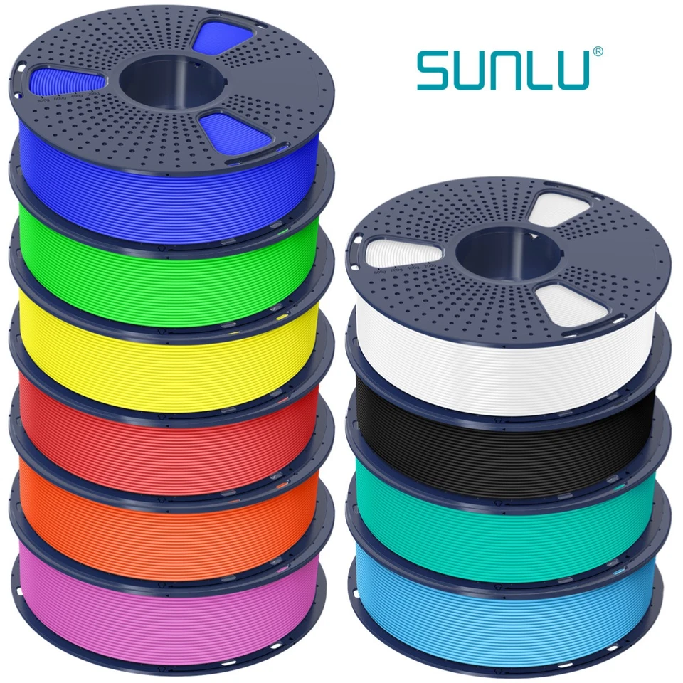 1KG/2KG/5KG/10KG/20KG SUNLU 1.75mm High Speed Matte PETG 3D Printer Filament