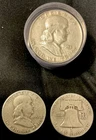 1951 Franklin Silver Half Dollars Roll (20)