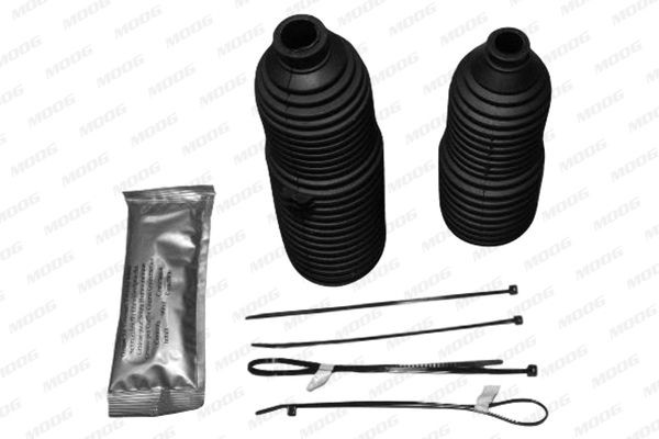 Joints-soufflets de direction K150139 MOOG en élastomère haute résistance pour boîtier AUDI A6
