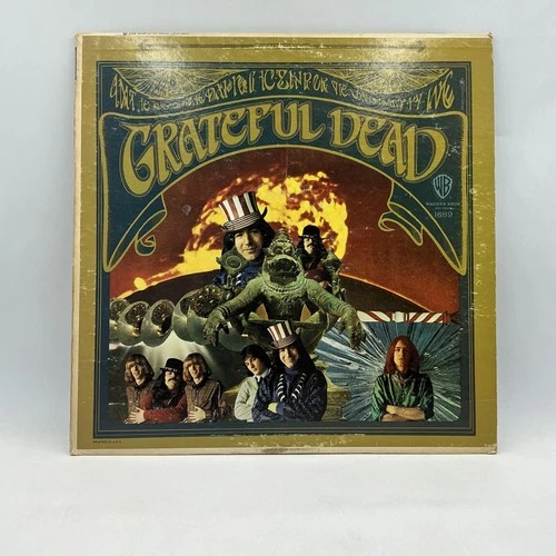 Vintage Grateful Dead The Grateful Dead 12in Black LP 1967 Warner Psych Rock