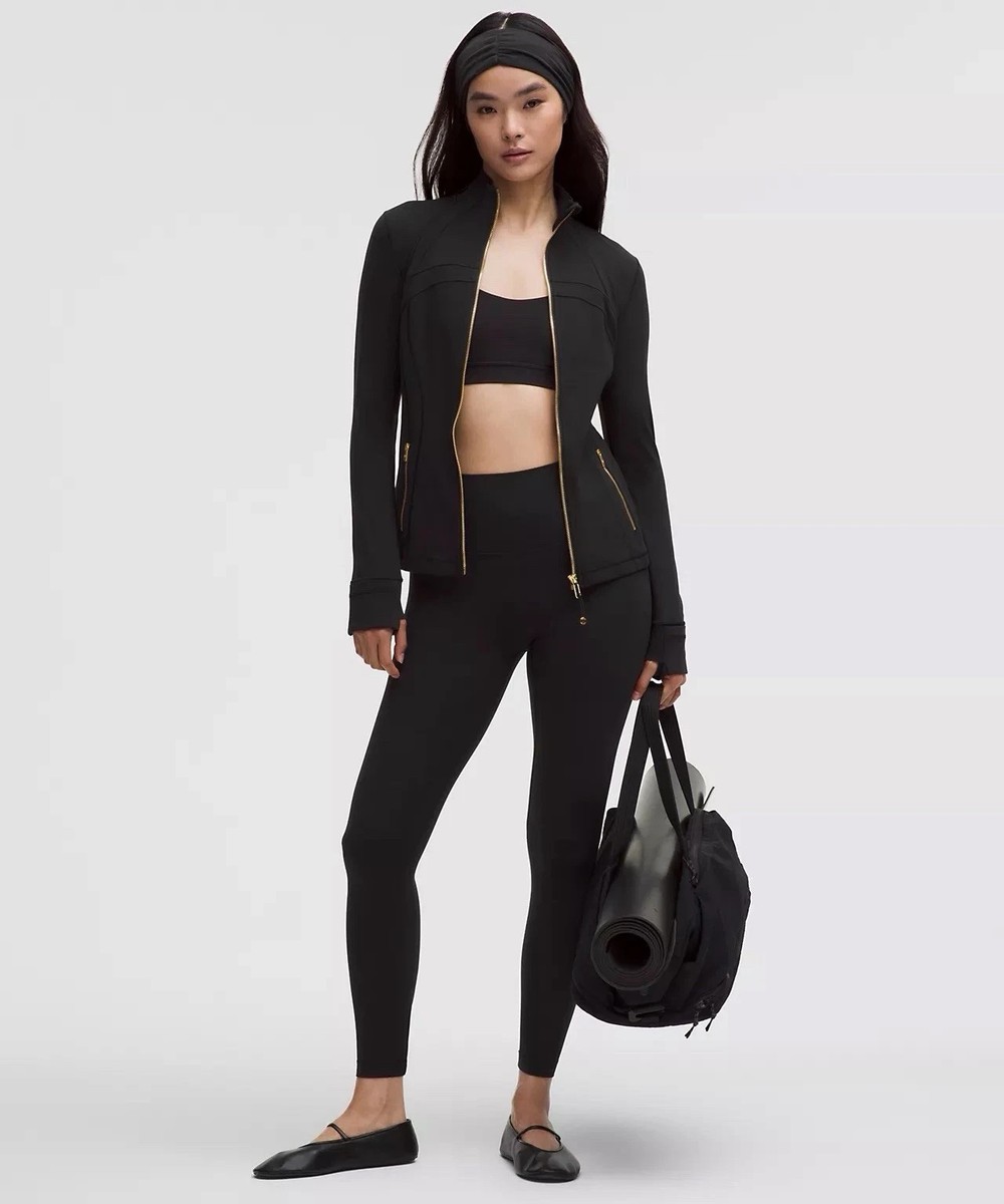 Lululemon Define Jacket Black/Gold View 2