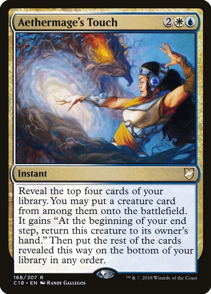 NM - Aethermage's Touch C18 - 168 Commander 2018