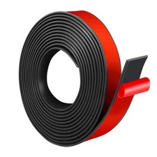 Selbstklebende Gummistreifen 20 mm B x 2 mm D x 3 m L Neopren Gummi Matte Gum...
